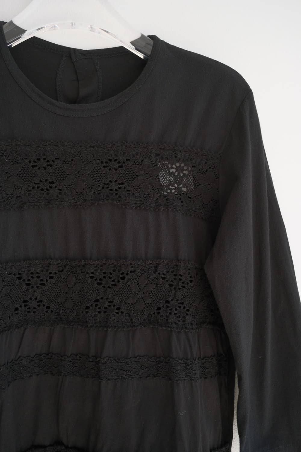 Lace back button top 상품이미지6