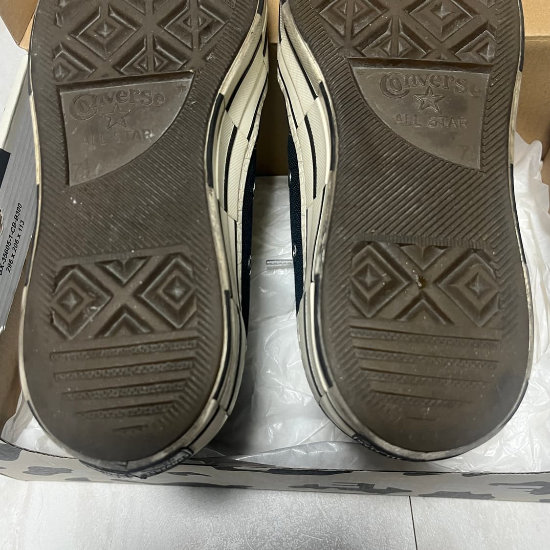 컨버스 x 브레인 데드 척 70 하이 블랙 260 상품이미지3