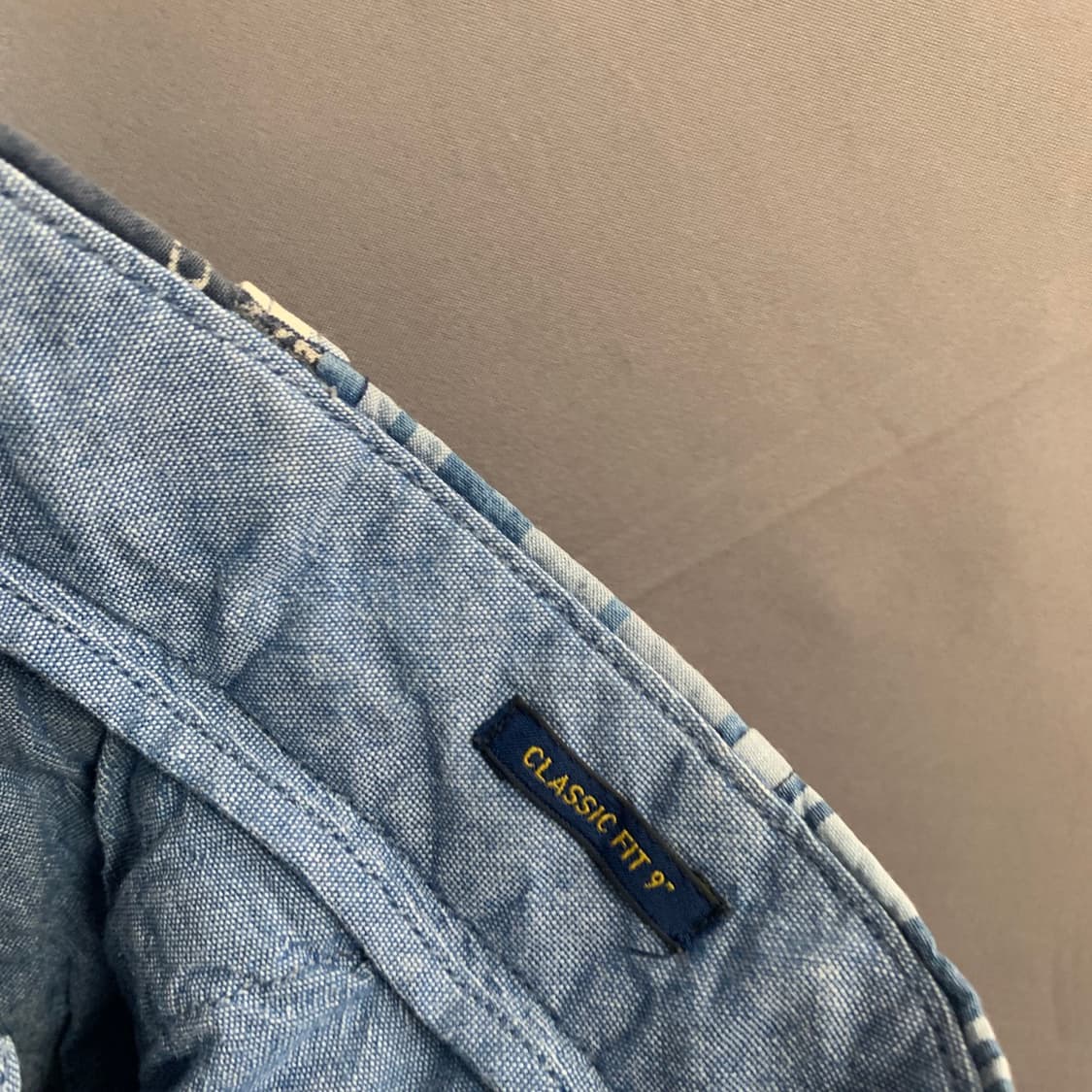 30인치 폴로랄프로렌 클래식핏 패치워크 마드라스 쇼츠 반바지 상품이미지7