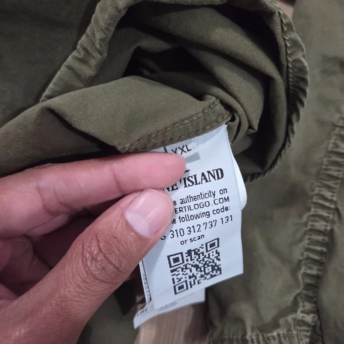 스톤 아일랜드 올드 이펙트 오버셔츠 상품이미지7