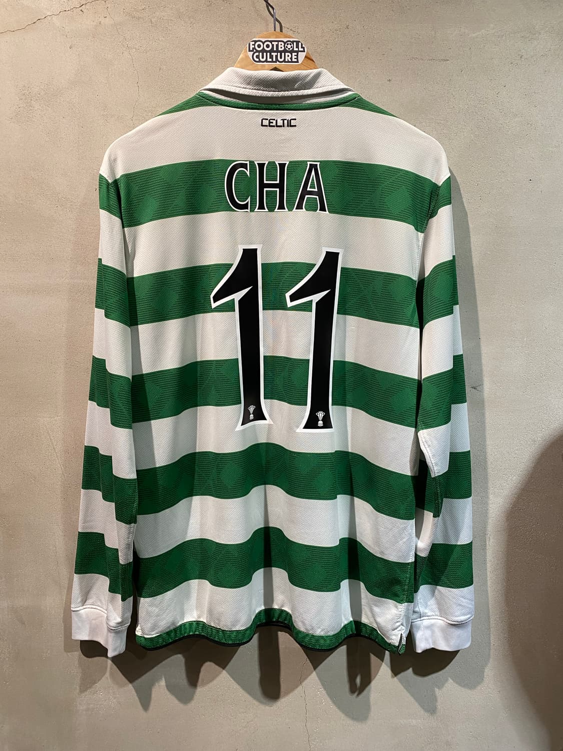 10-12 셀틱 차두리 긴팔 홈 유니폼 상품이미지7