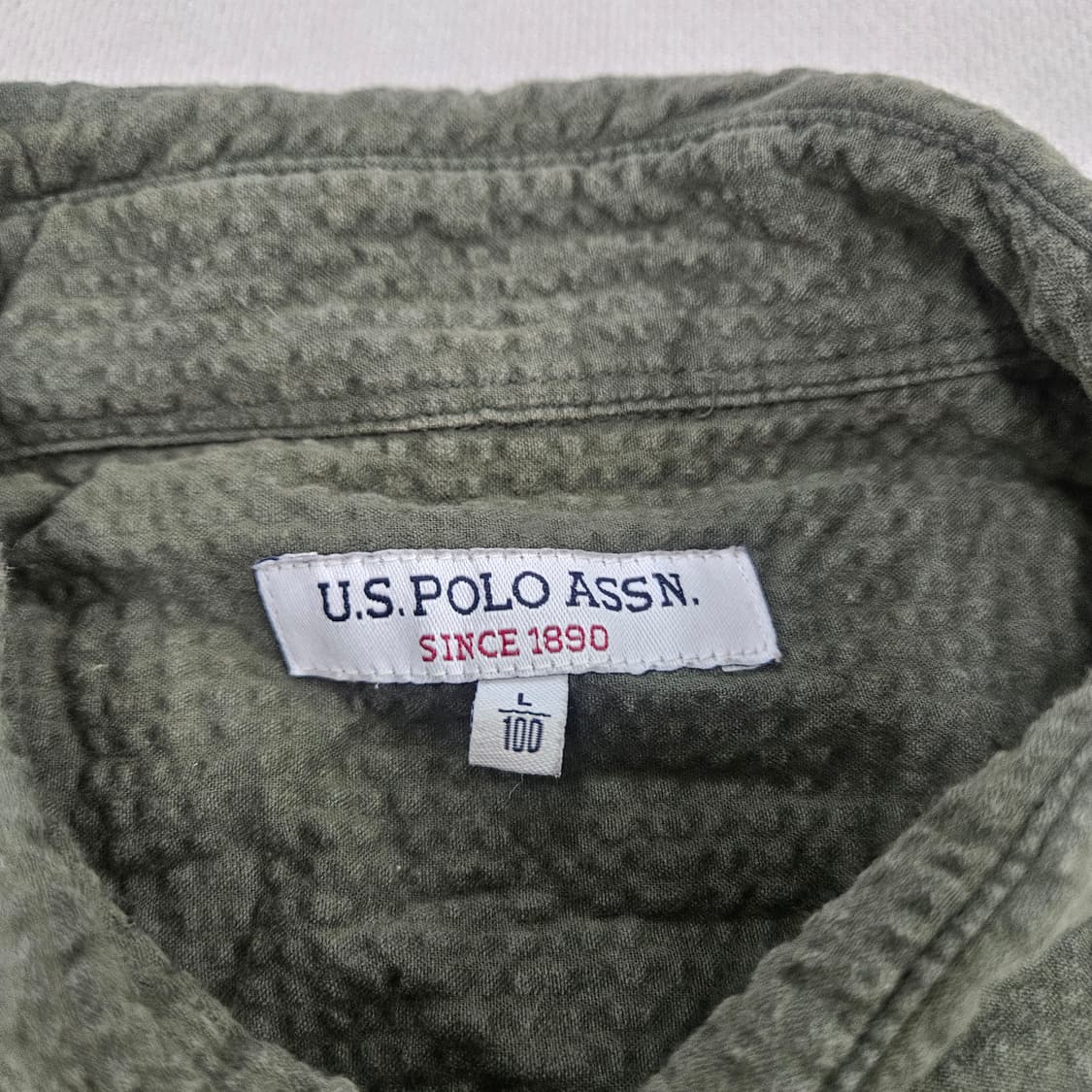 L US폴로 스몰로고 반팔 셔츠 0602Y 상품이미지3
