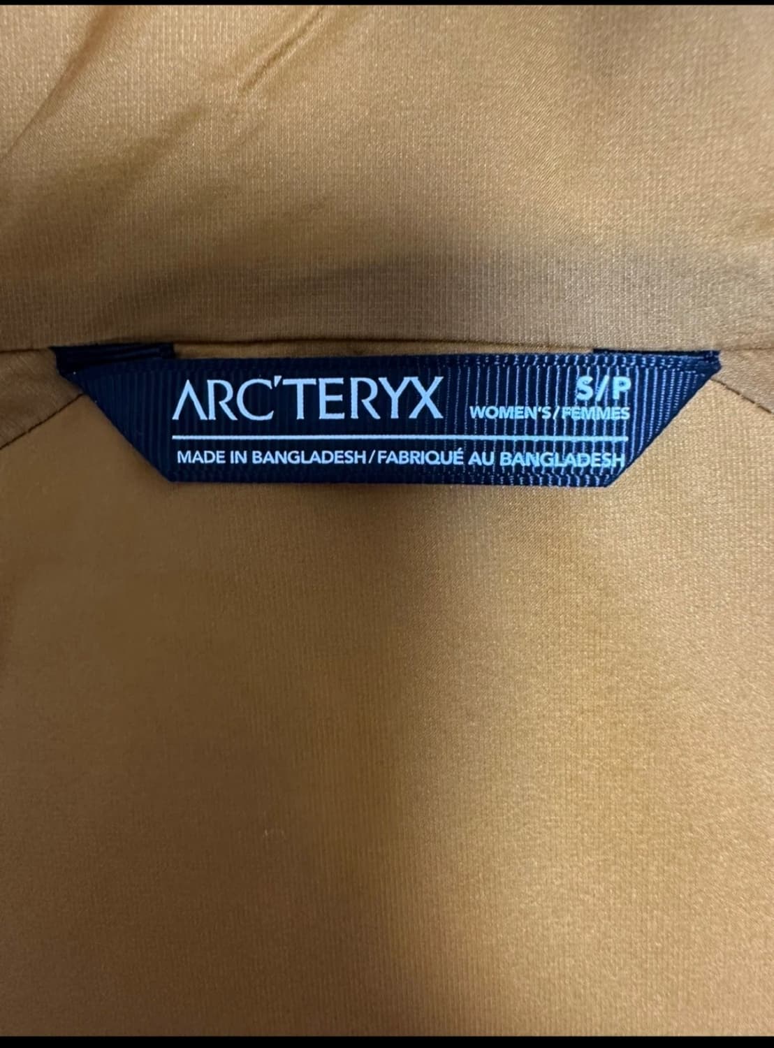 아크테릭스 아톰 후디 여성 S/P 머스타드 상품이미지2