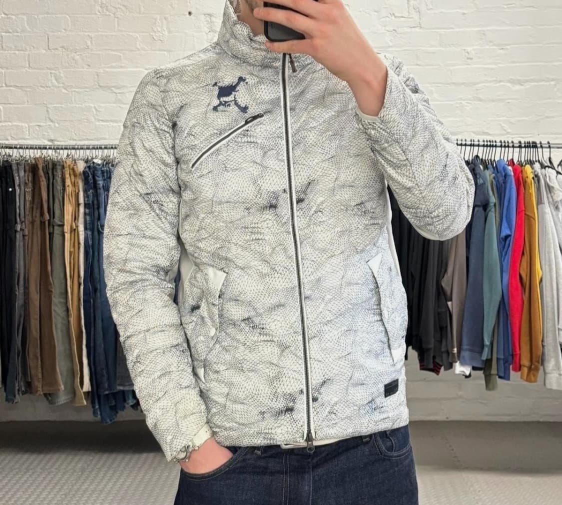 오클리 스컬 다운 자켓 17FW 재팬 별주 Y2K 코어 상품이미지1