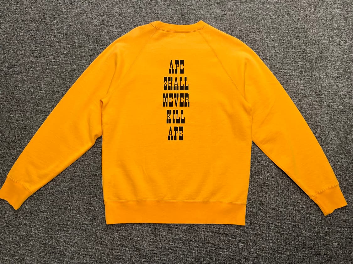 [105] 베이프 마일로 맨투맨티 XL 새제품 상품이미지5