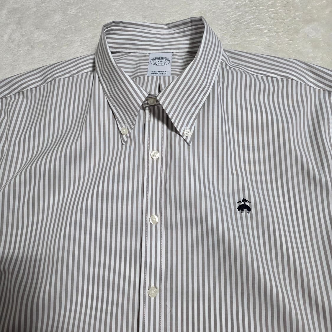 (XXL)브룩스브라더스 스트라이프 셔츠 상품이미지2