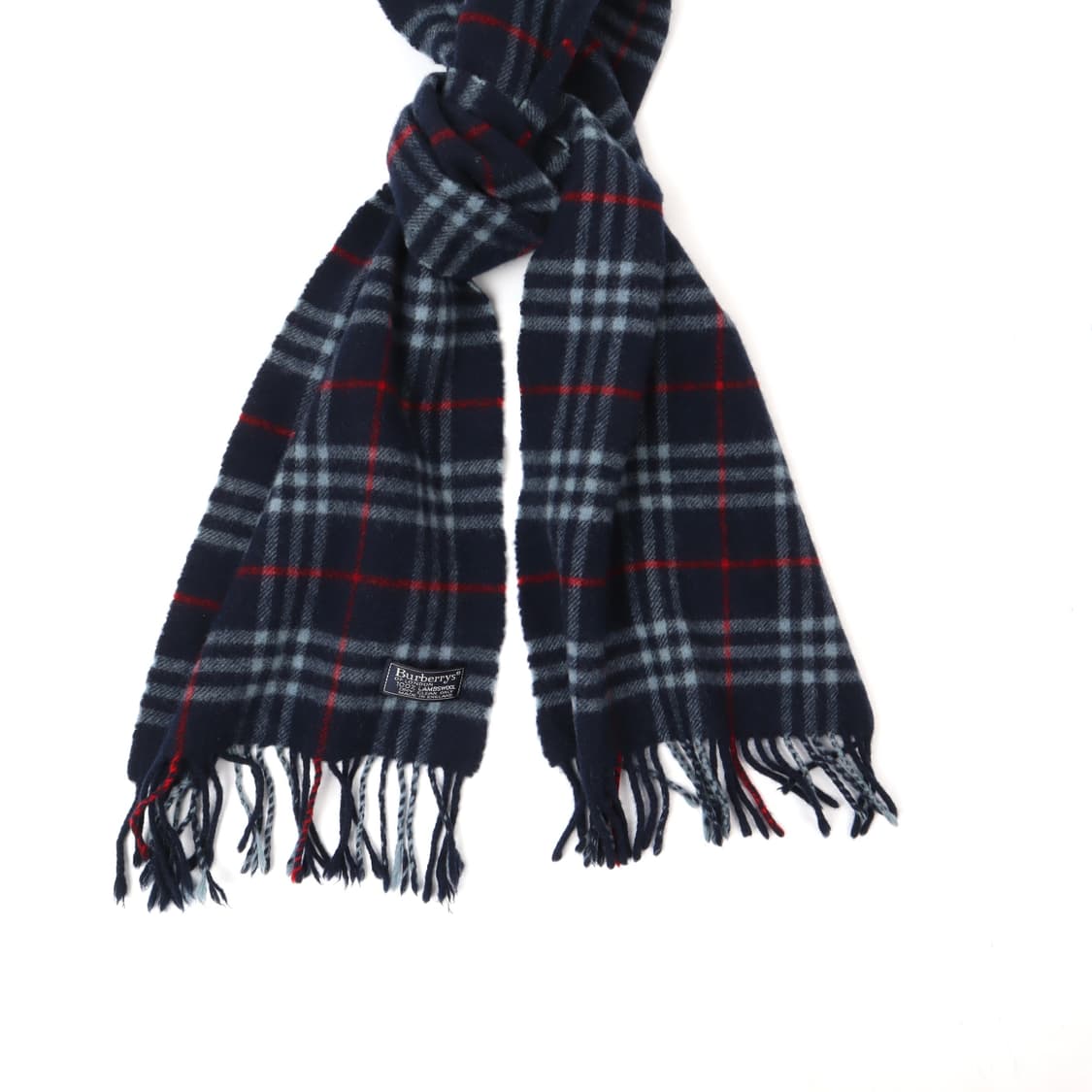 버버리 네이비 노바체크 램스울 머플러 상품이미지2
