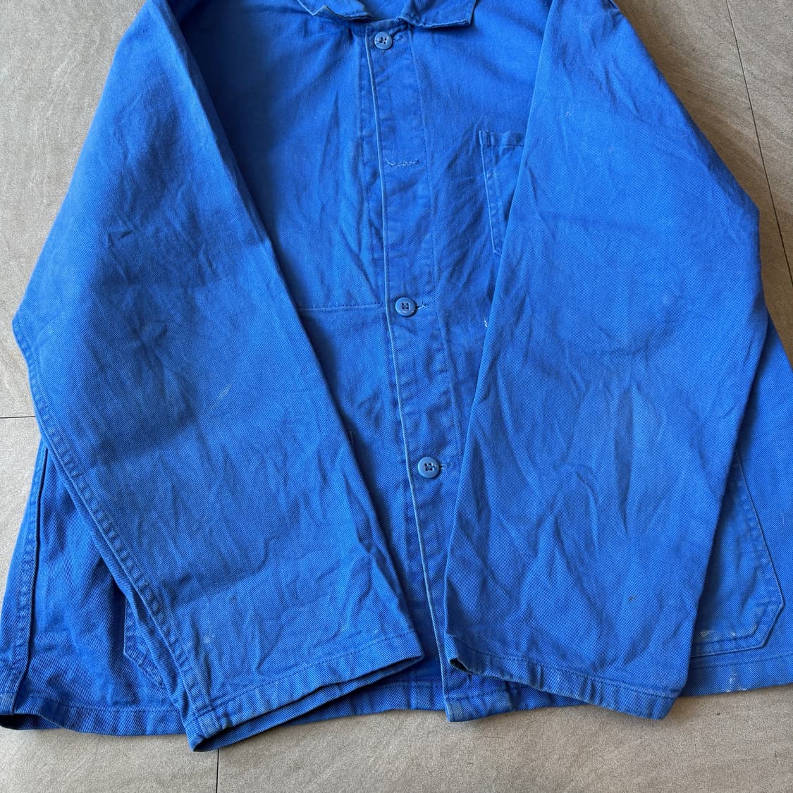 90년대 빈티지 프랑스 생산 프렌치 워크 트윌코튼 자켓 상품이미지9