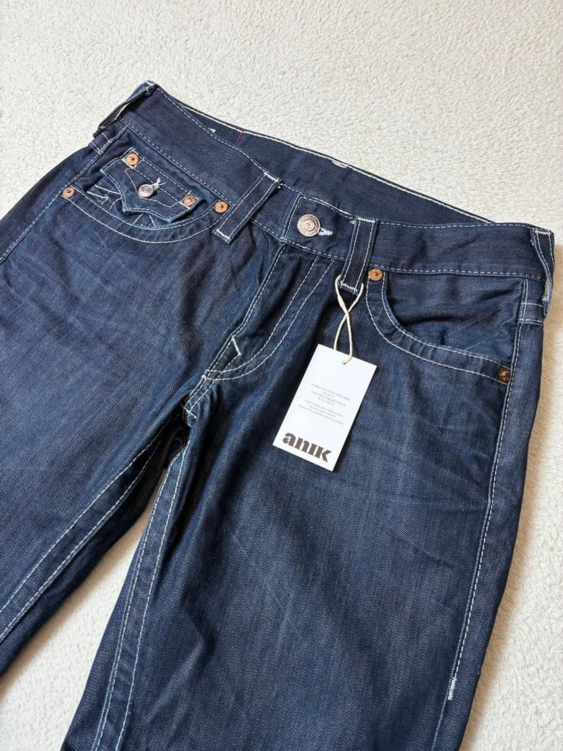 트루릴리젼 00s y2k USA 부츠컷 데님 팬츠 PN8012 상품이미지2