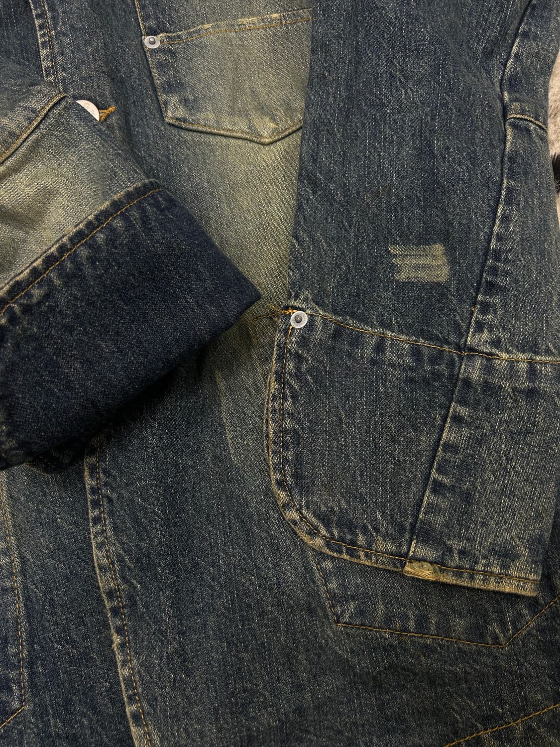 [M]돌체앤가바나 데님 블레이저 자켓 상품이미지5