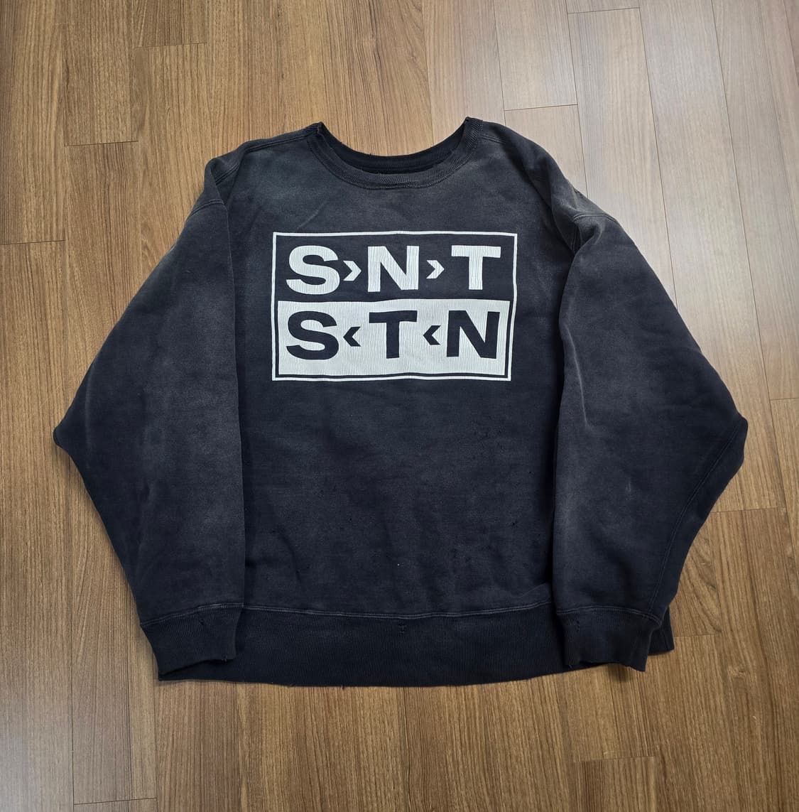 (L) 24aw 세인트미카엘 맨투맨 크루넥 상품이미지2