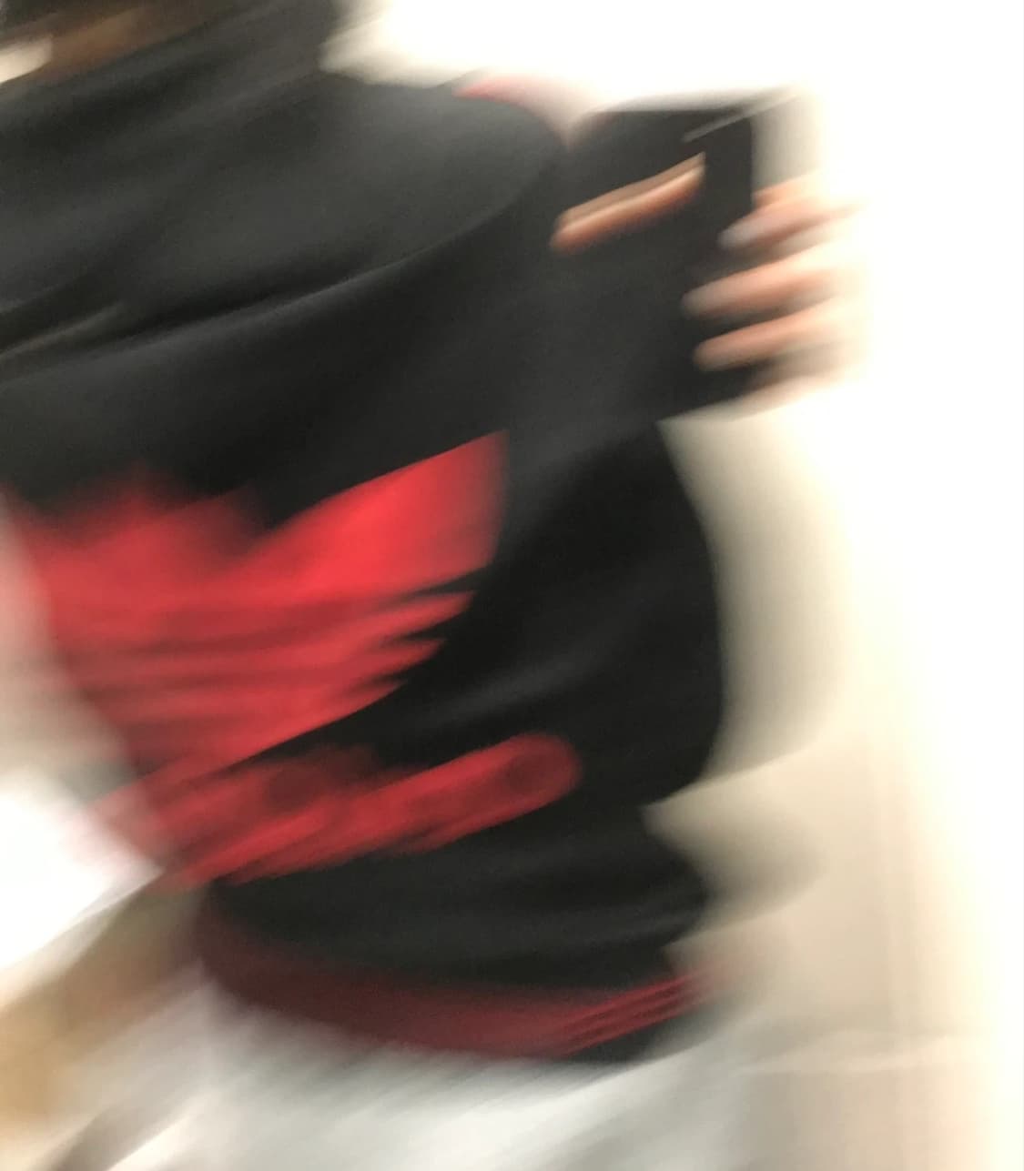 아디다스 후드집업 블랙/레드 m 상품이미지3