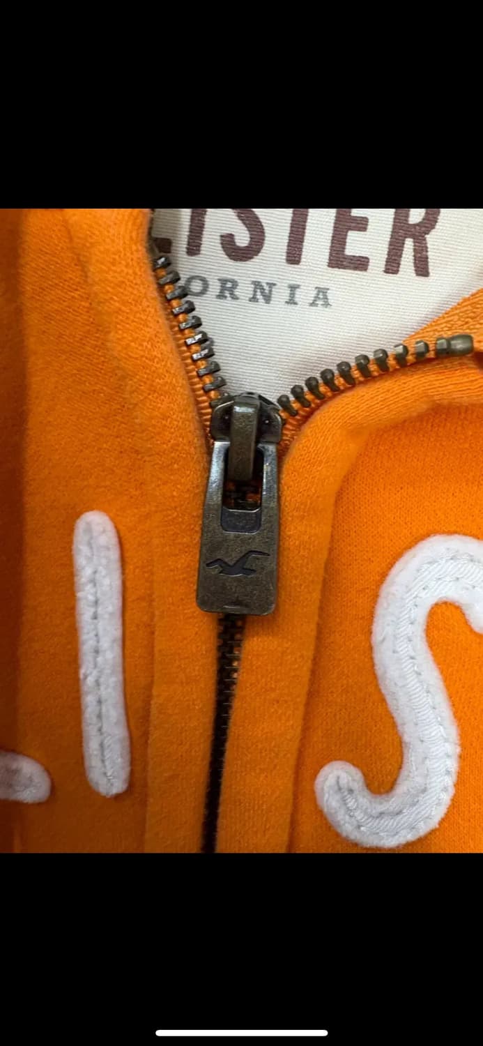 홀리스터 패치로고 오렌지 후드집업 H1299 상품이미지4