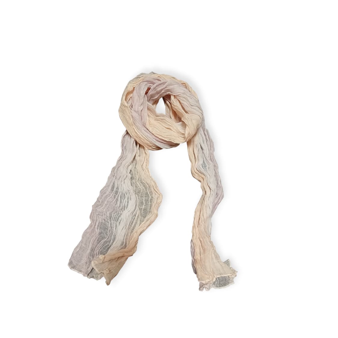 모리걸 핑크&살구 믹스 스카프 상품이미지1