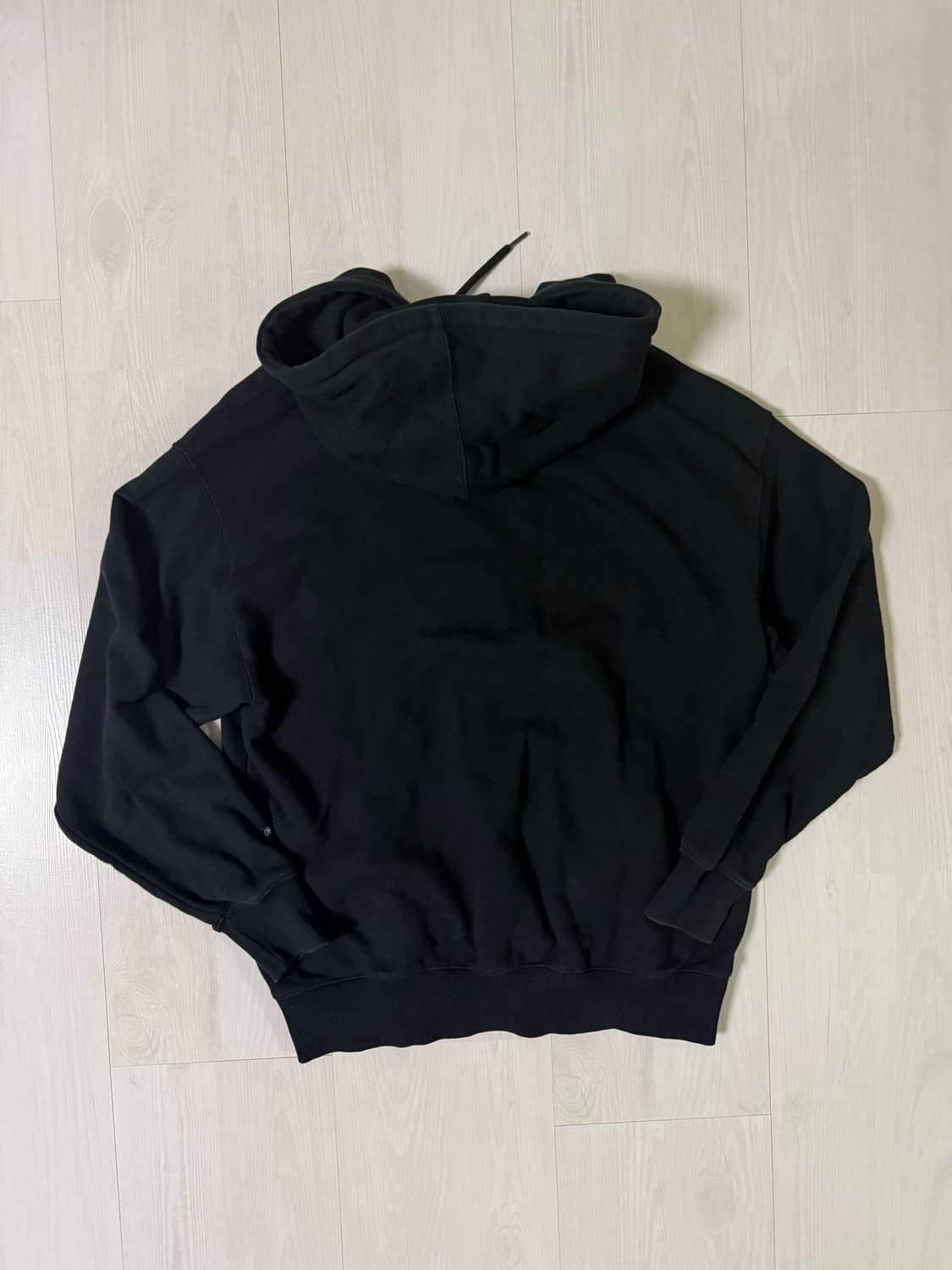 스컬프터 블랙 후드집업 상품이미지2