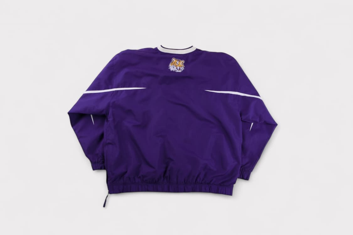 [XL] 90's 스타터 LSU 타이거스 올드스쿨 웜업 자켓 상품이미지9