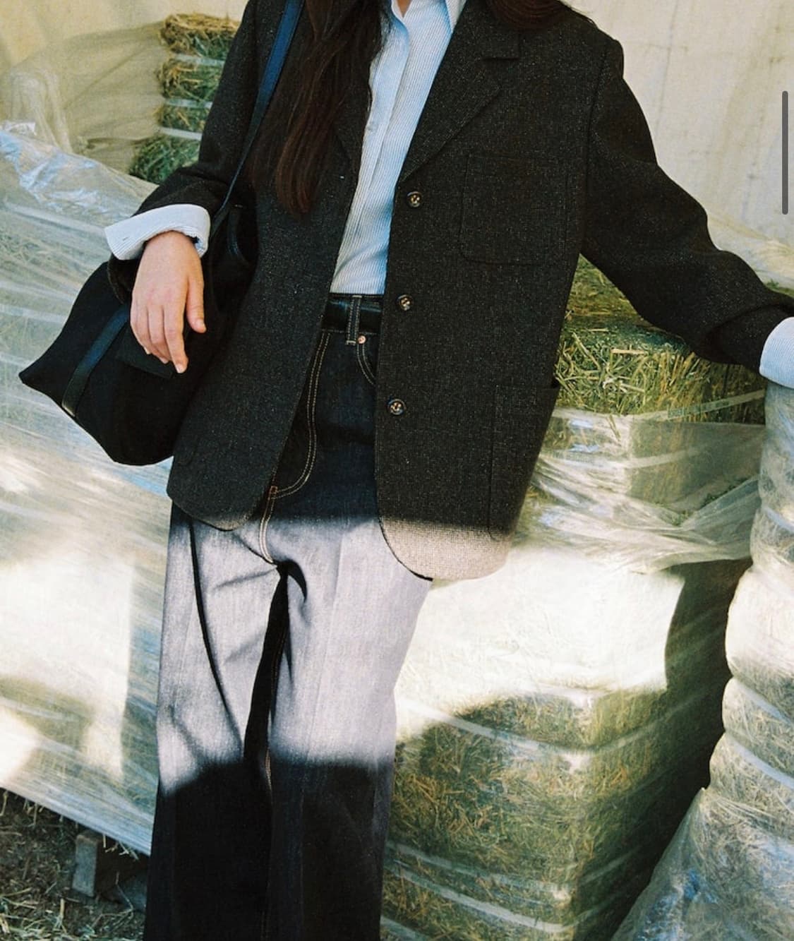 The Aperture 디애퍼쳐 P2 크런치 데님 블루 S 상품이미지2