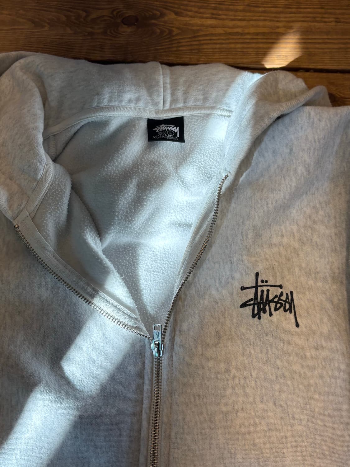 스투시 베이직 후드집업 상품이미지8