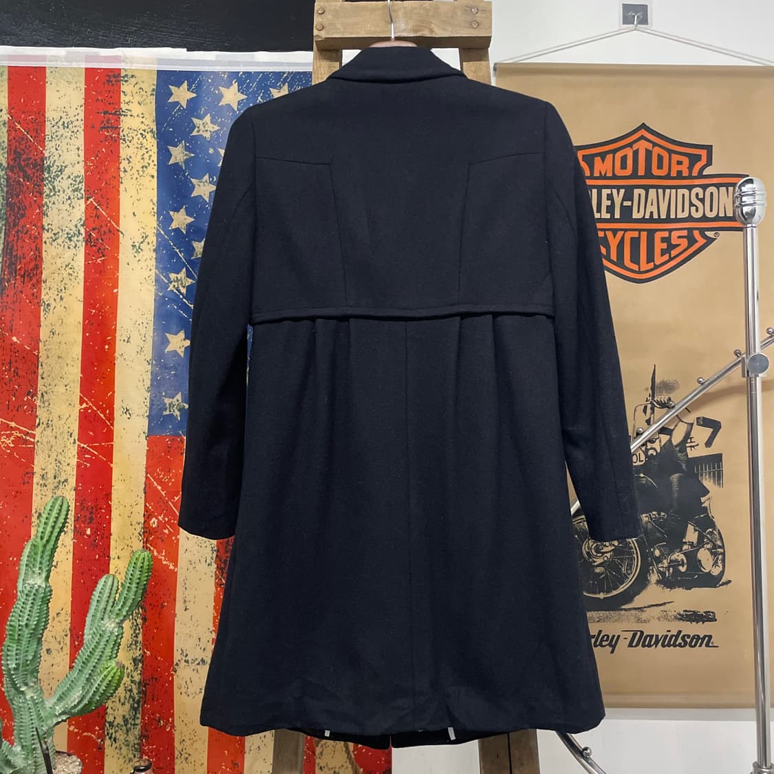 브룩스 브라더스 우먼 울 셔링 디테일 클래식 코트 N216 상품이미지2