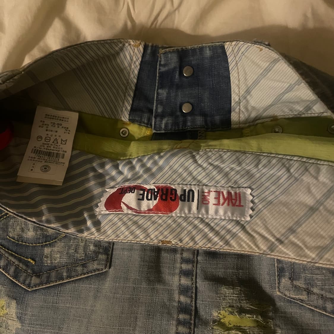 빈티지 청치마 상품이미지4