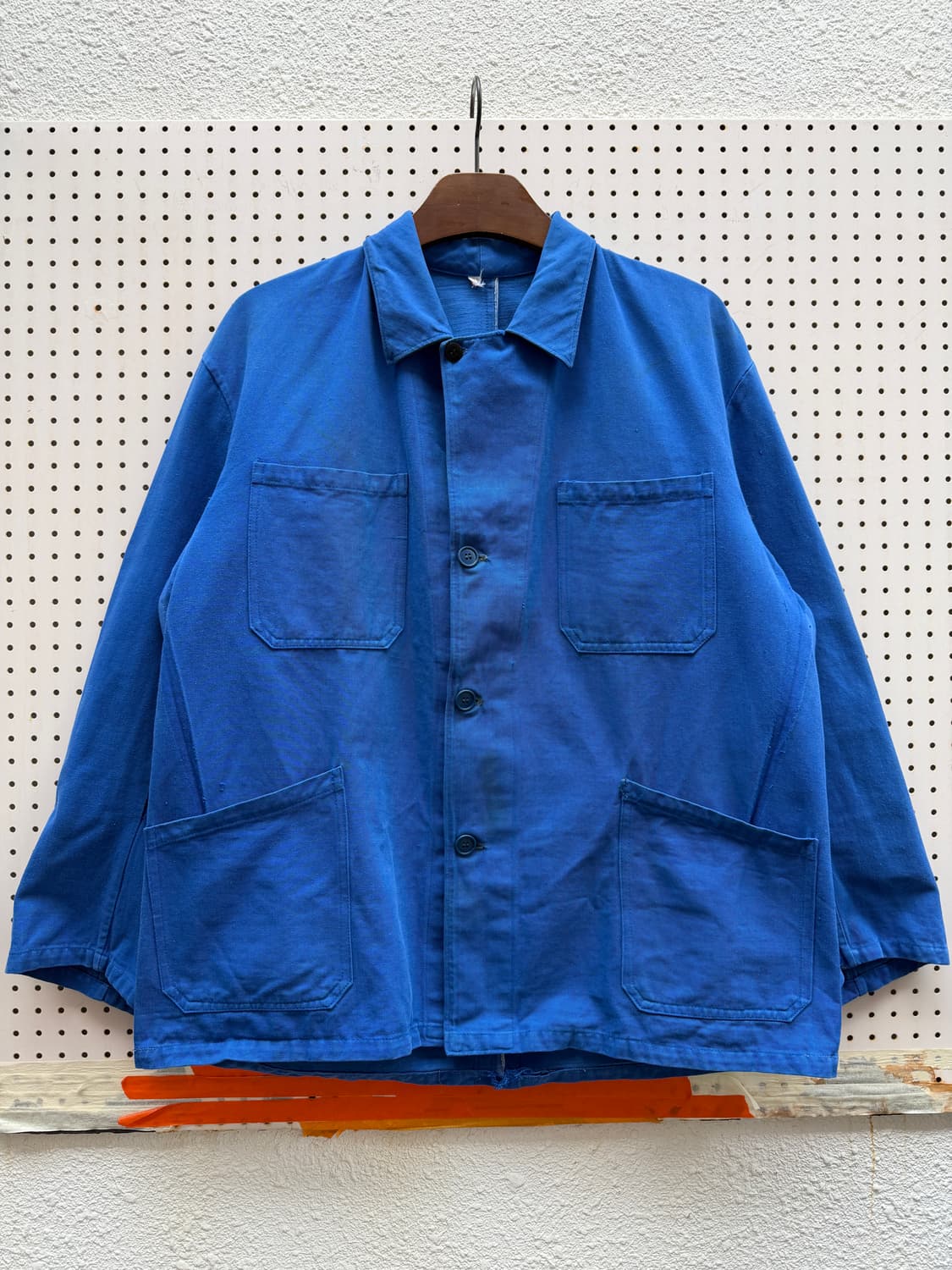 OLD MODEL DENIM FRENCH 올드모델 데님프렌치워크자켓 상품이미지1