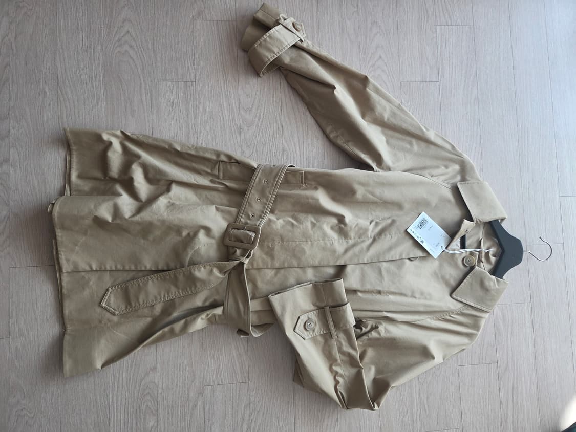 COS trench coat 34 새상품 싱글버튼 발마칸 스탠다드핏 상품이미지1