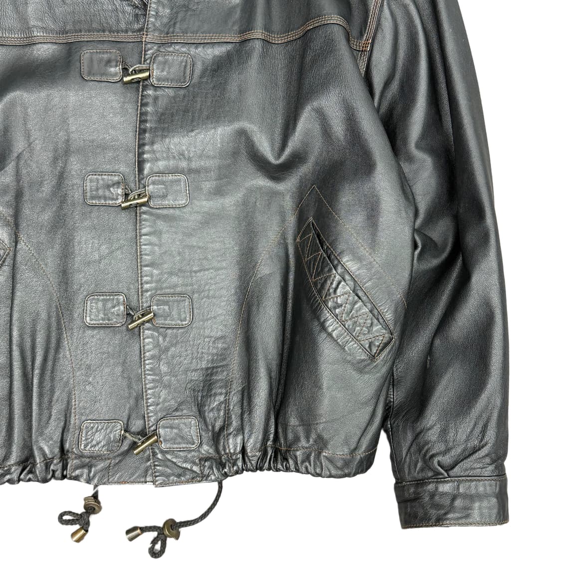 Lambskin toggle jacket 상품이미지4