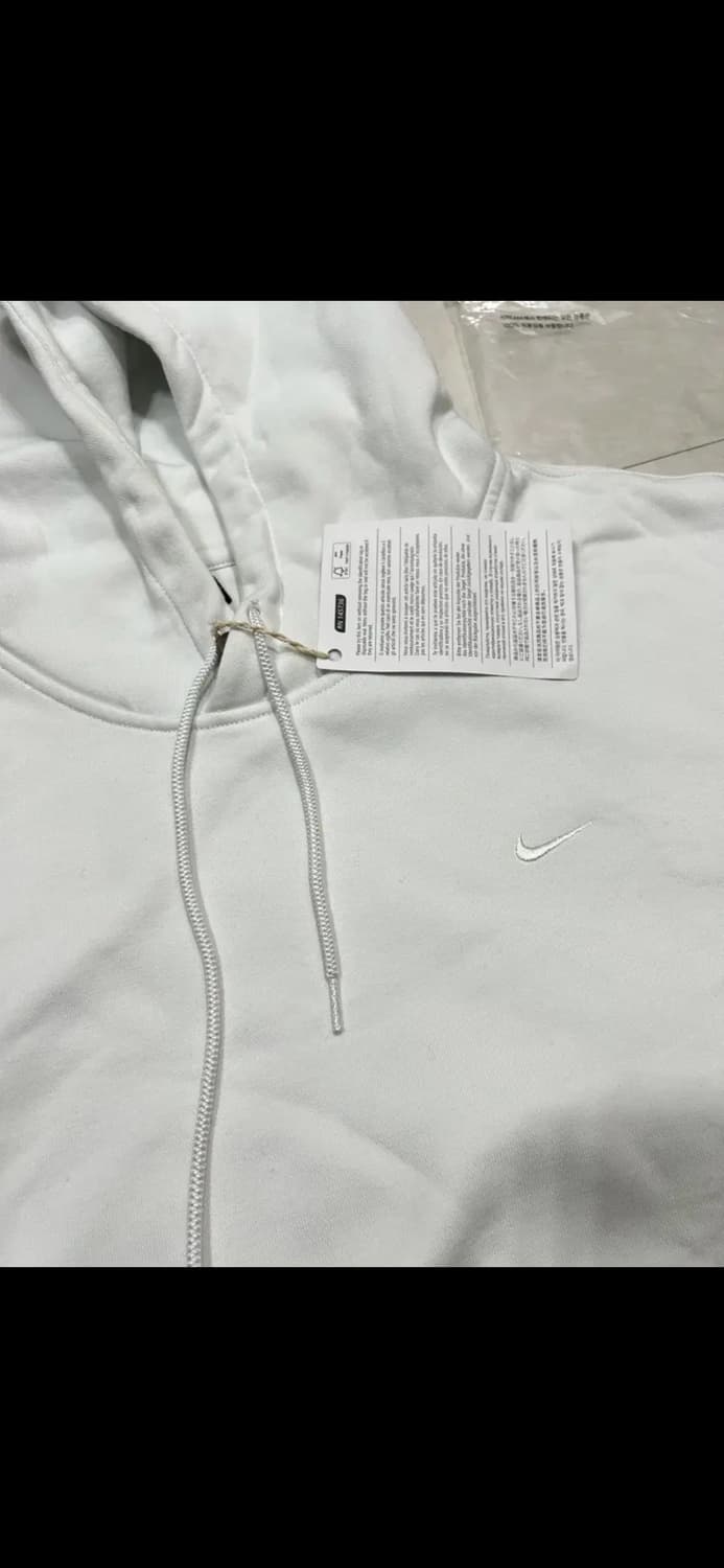 나이키 솔로 스우시 후드 화이트 XXL 상품이미지4