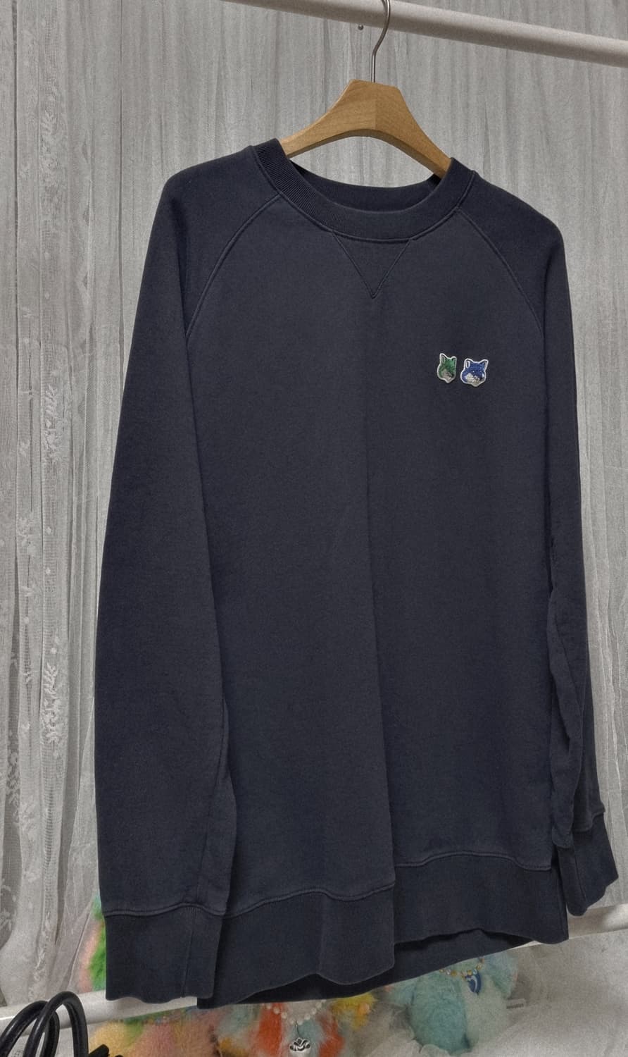 정품) 메종키츠네  더블폭스  맨투맨  상품이미지2