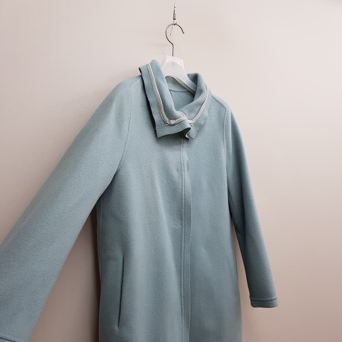 한섬 마인 울 캐시미어 핸드메이드 코트 76-90-155사이즈 상품이미지3