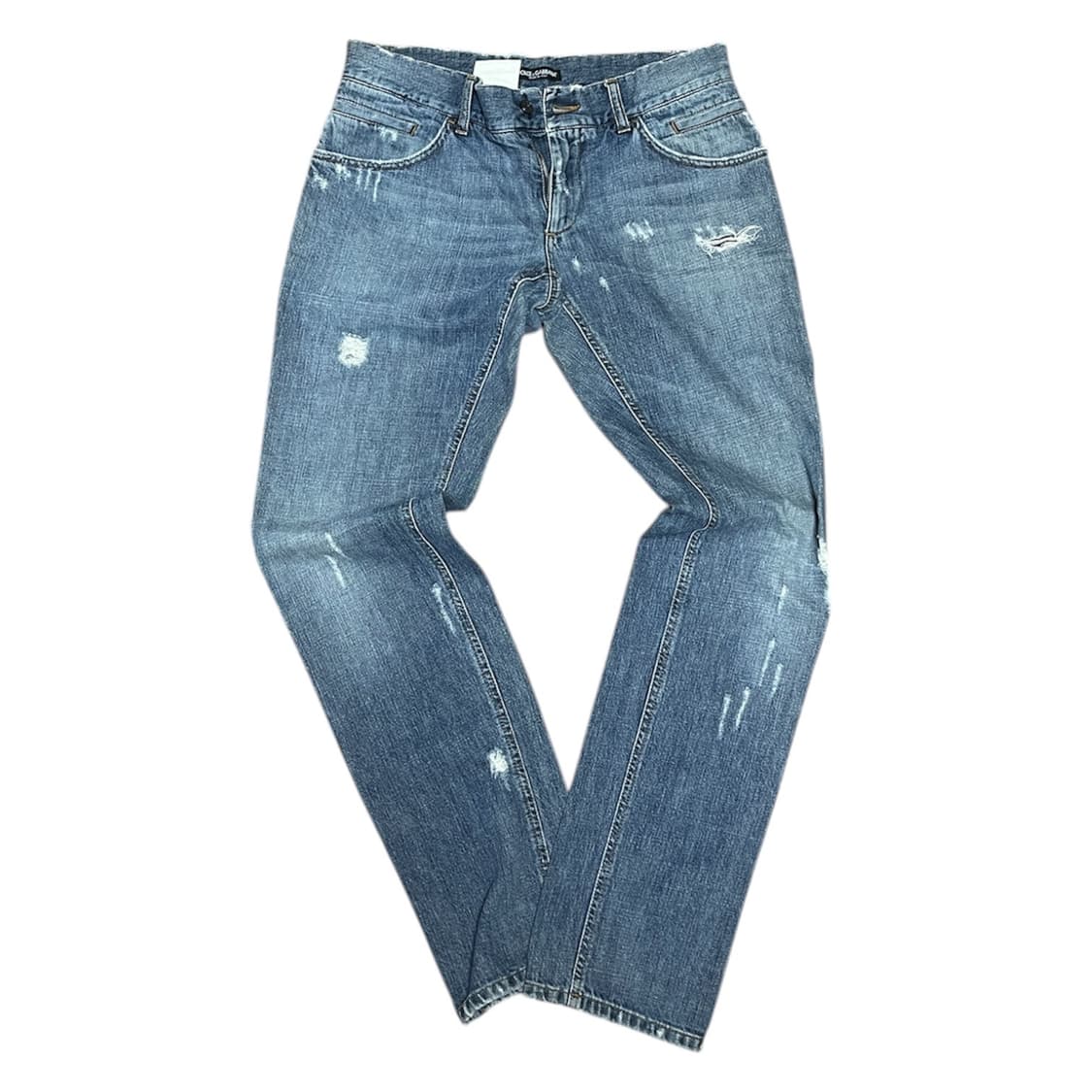 실착있음) Dolce &Gabbana 디스 데님 미드 블루 상품이미지1