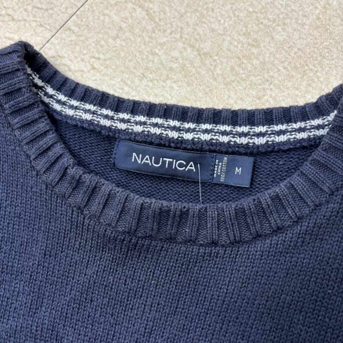 노티카 윈터 패턴 니트 상품이미지3