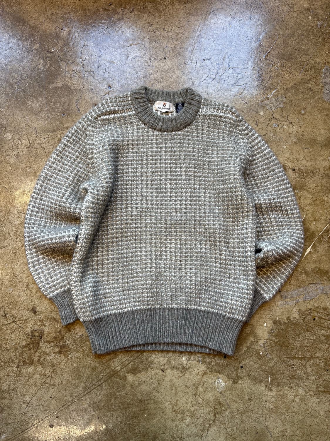 JULERIMET 울 패턴 빈티지 스웨터 상품이미지1
