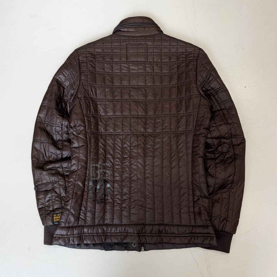 지스타 로우 퀼팅 바이커 자켓 상품이미지3