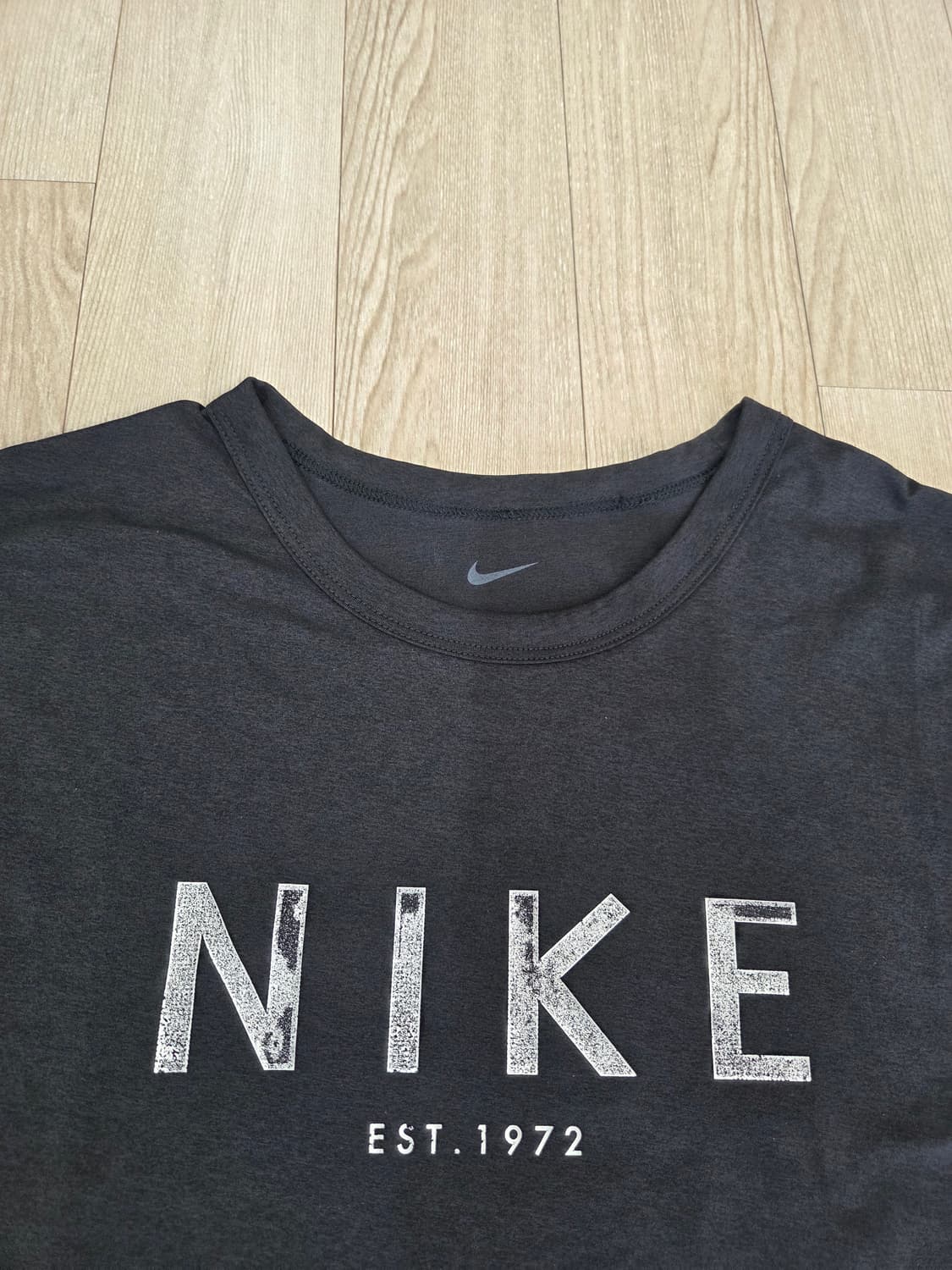 나이키 하이버스 반팔 티셔츠 XL, 105 누아르 페일 아이보리 상품이미지4