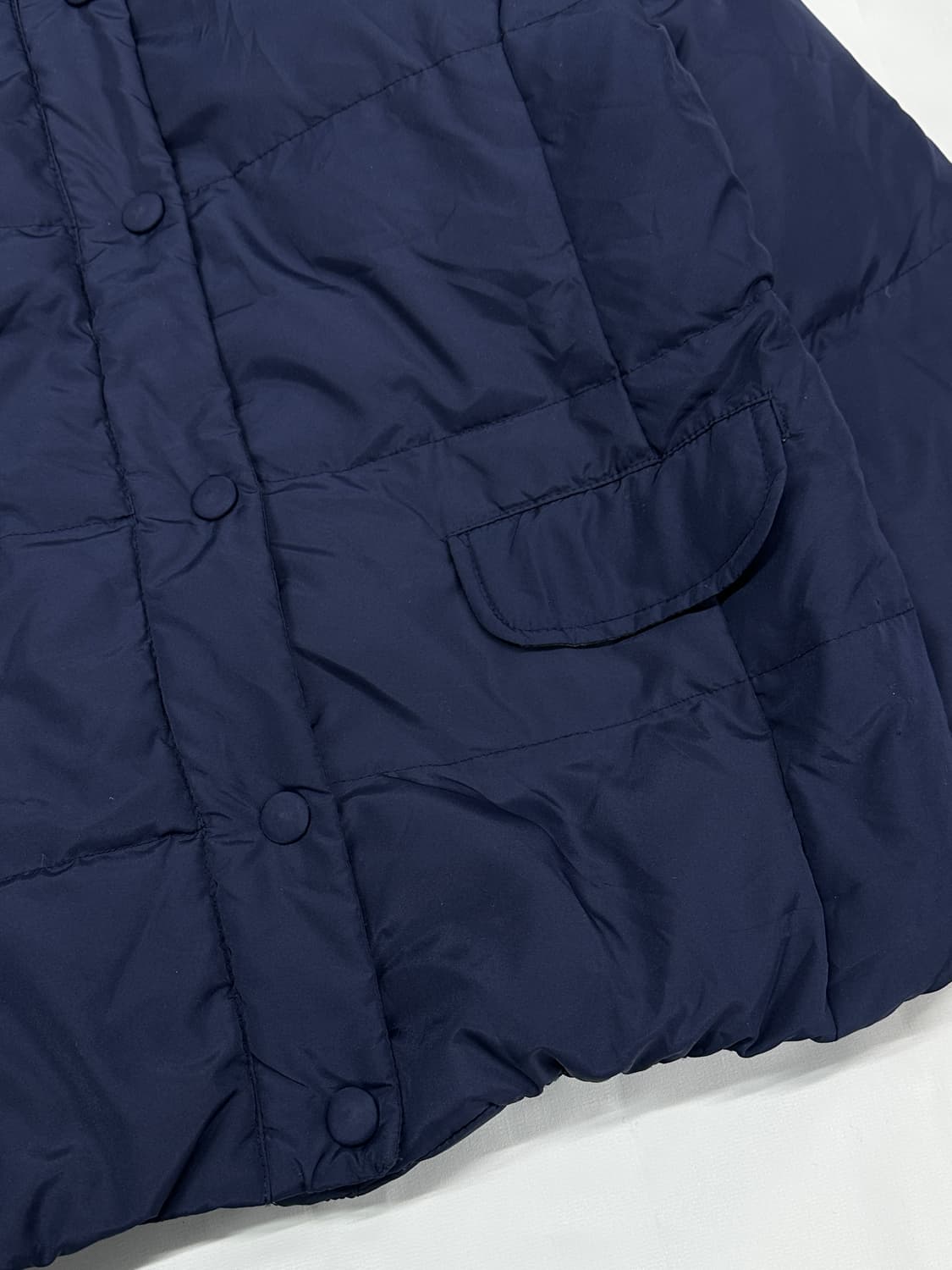 MAMAIKUKO 네이비 하프넥 패딩 핀터 러블리 일본 겨울  상품이미지5