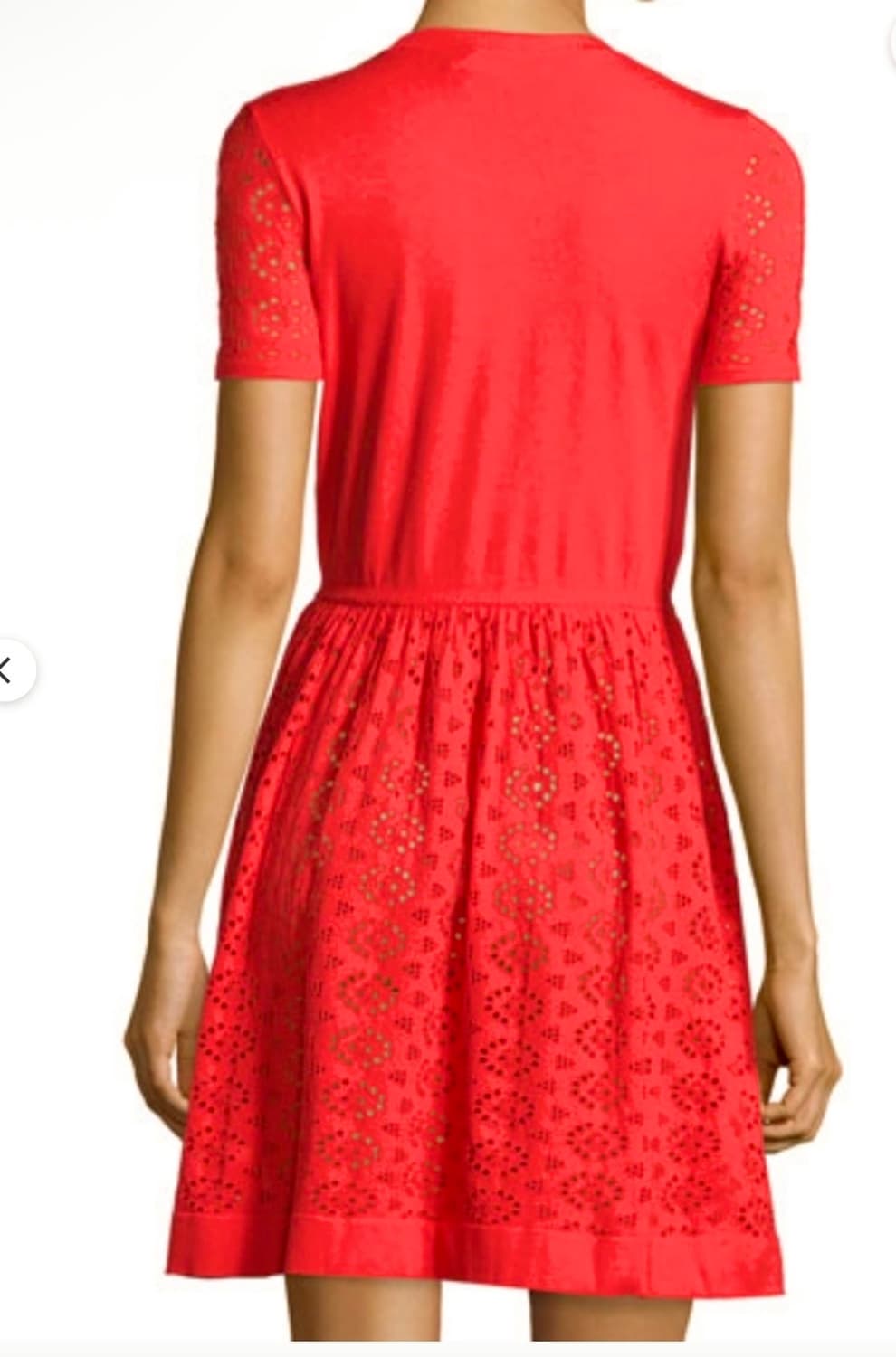 텍있는 새상품 See By Chloé 레드 레이스 원피스40(55사이즈4 상품이미지2