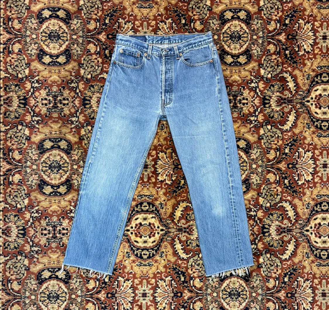 90s usa 빈티지 리바이스 501 데님 32(30~31) (597) 상품이미지1