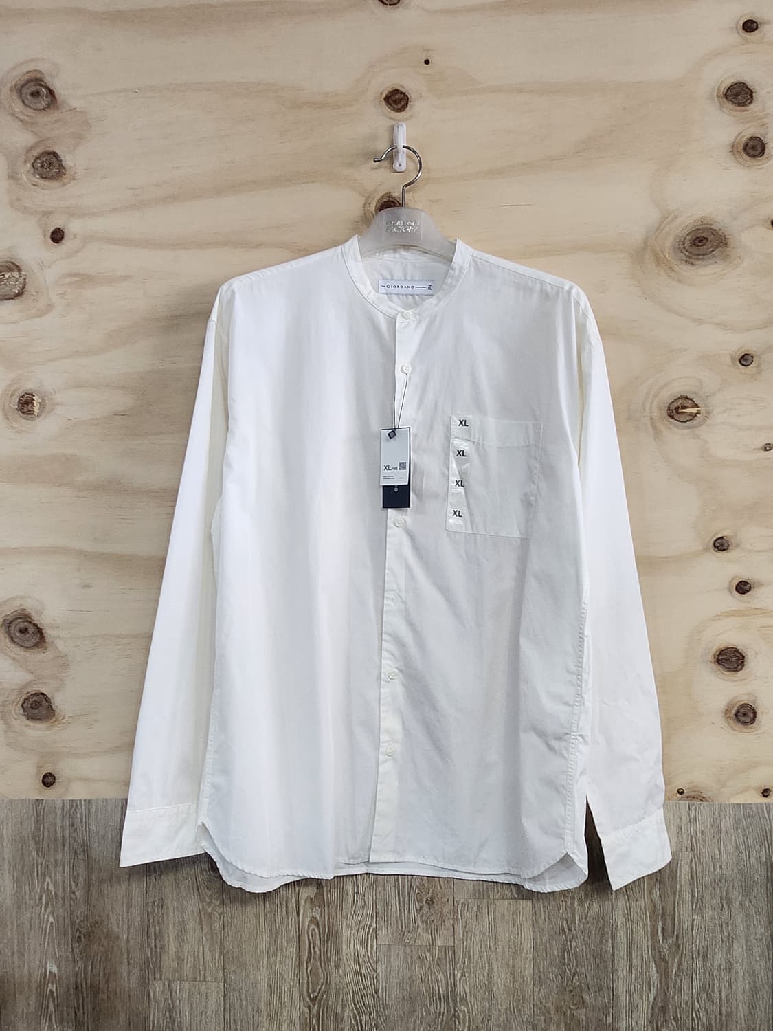 404) 지오다노 차이나 카라 셔츠 상품이미지1