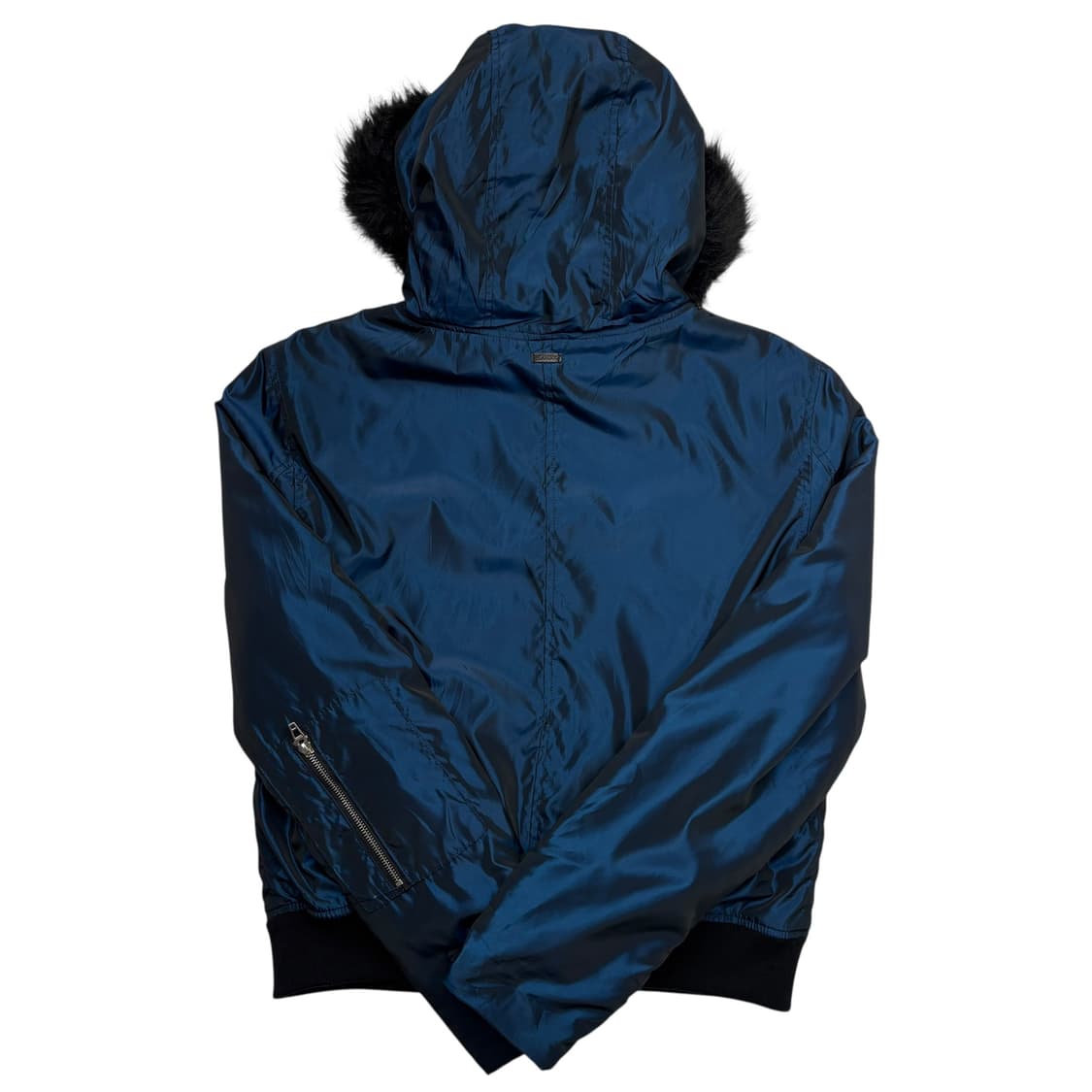 Blank NYC 브랭크 엔와이씨 리버시블 퍼 자켓 L 상품이미지4