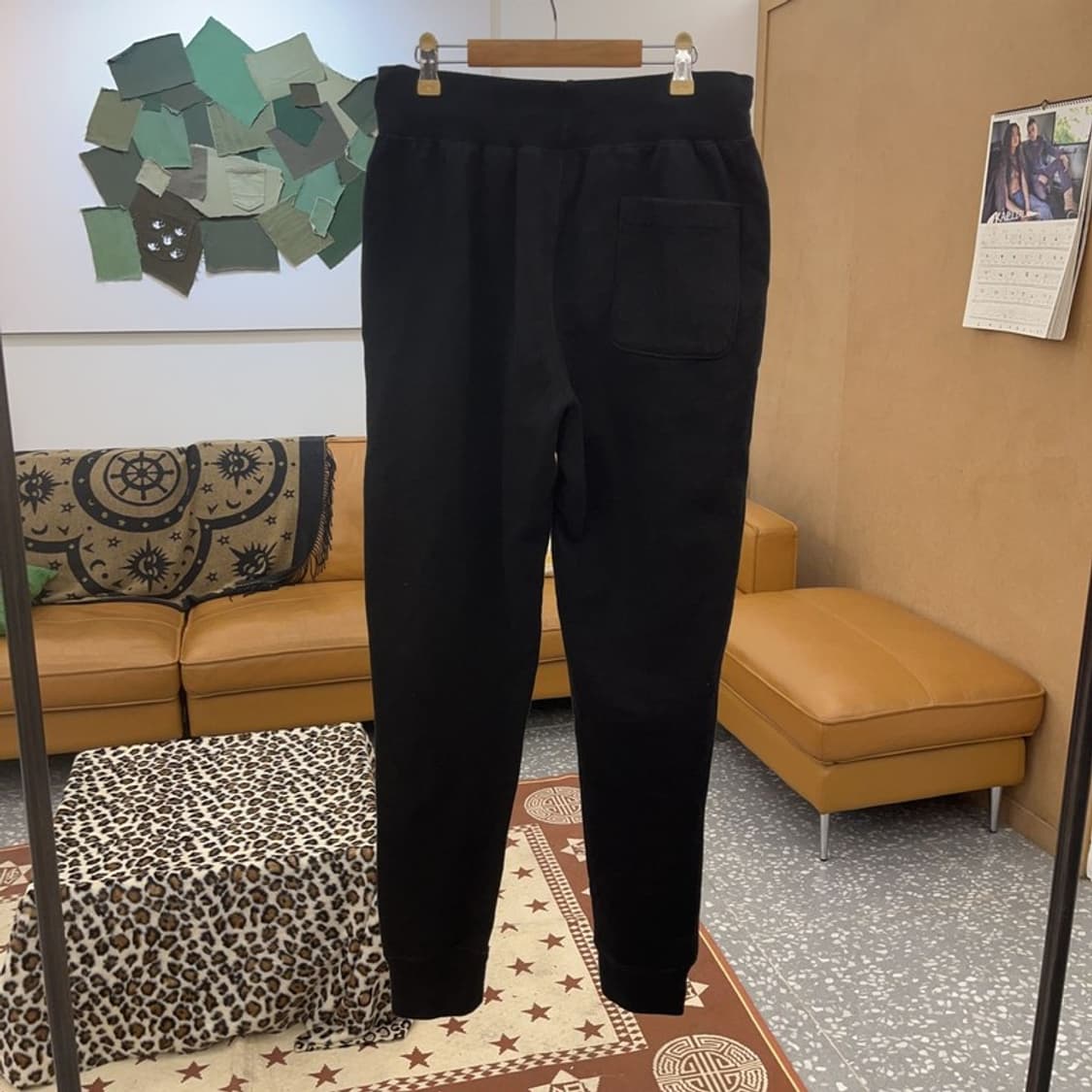 챔피온 리버스위브 자수로고 기모 조거 스웻팬츠 M C09363 상품이미지4