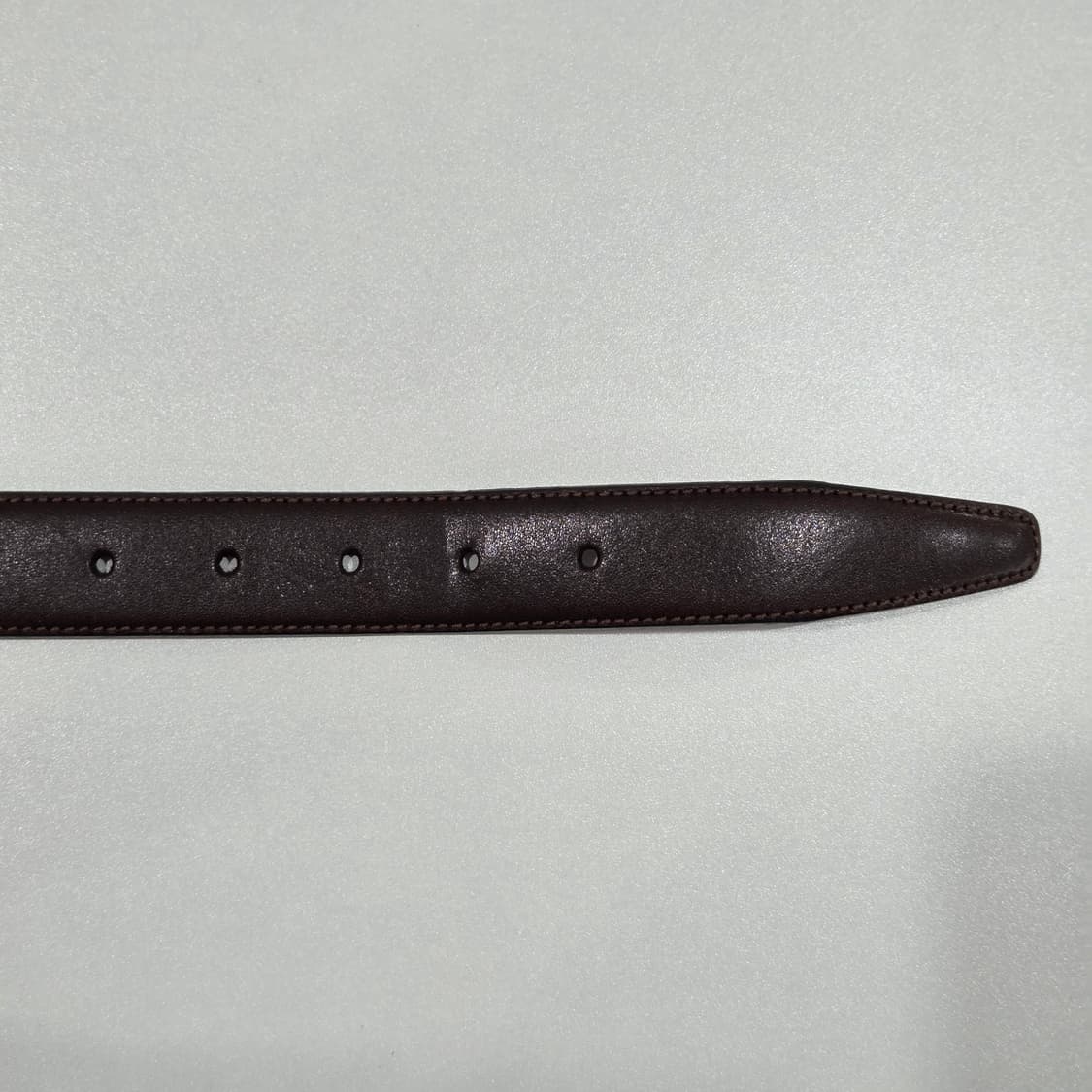 브룩스브라더스 레더 벨트 브라운 32/80  상품이미지4