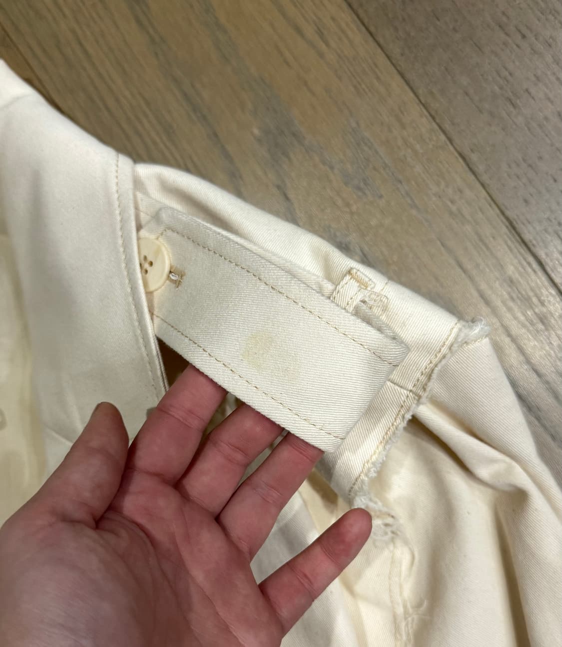 마르지엘라 st 아이보리 크롭 자켓 상품이미지3