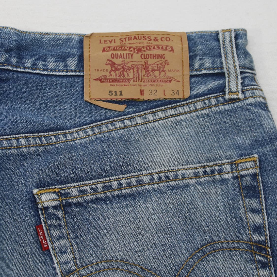 (착용컷) 90's 리바이스 511 (남성용 31.5) 상품이미지9