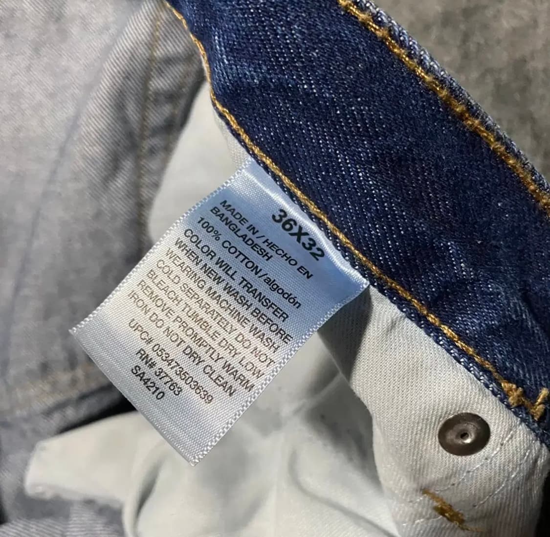 Members Mark Blue Denim Jean 상품이미지9
