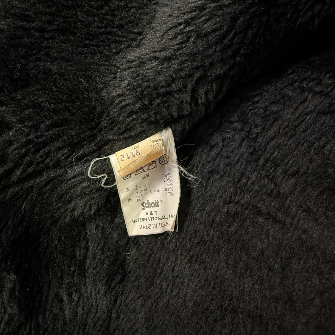 Schott 쇼트 usa 후드 플리스 셰르파 자켓 상품이미지10