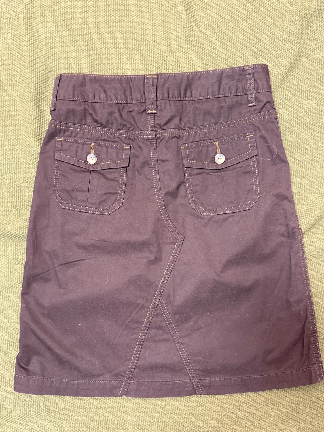 [빈티지] 일본 빈티지 브라운 미디 스커트 상품이미지2