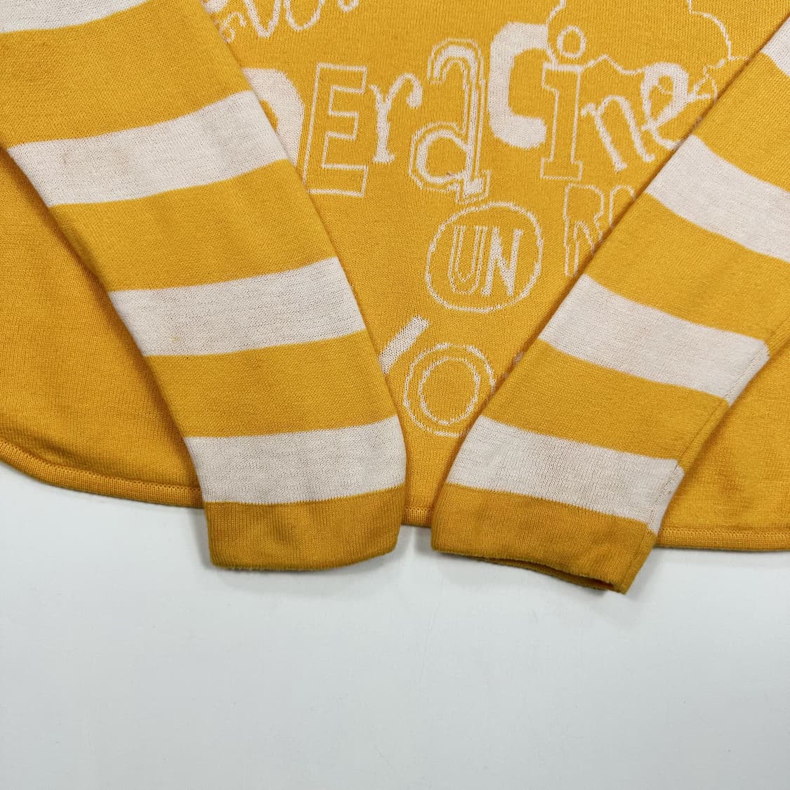 베네통 이니셜 우먼 머스타드 울 니트 (Free 여성추천) 상품이미지4