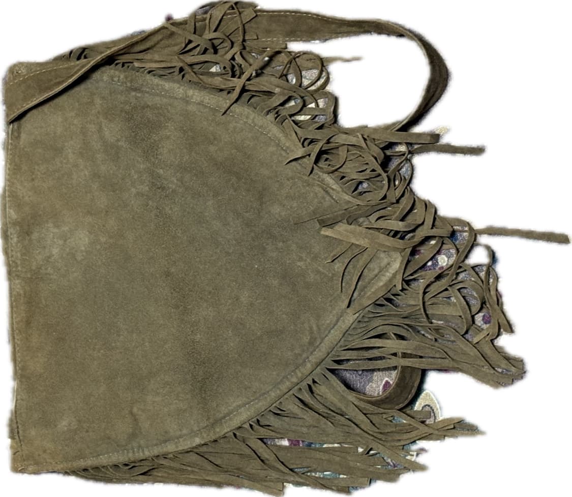 스웨이드 프린지 보헤미안 크로스백 상품이미지2