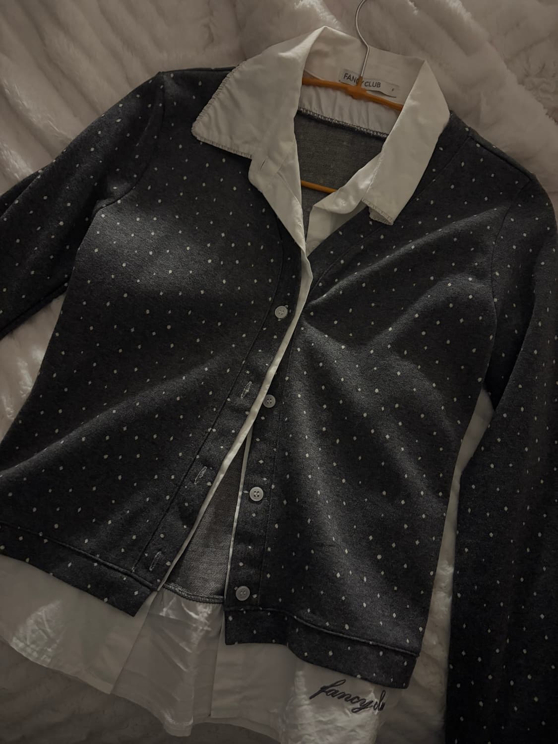 FANCY CLUB 팬시클럽 레이어드 가디건 상품이미지2